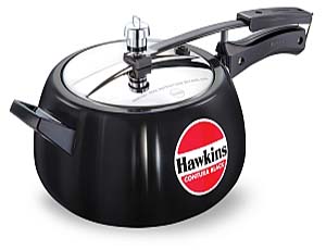 Hawkins Contura Black 5 Litre Pressure Cooker